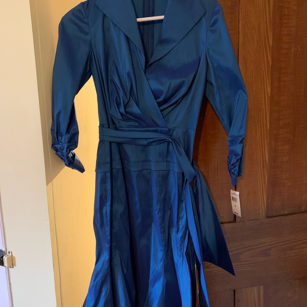 Tadashi blue dress 6P